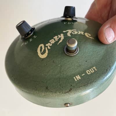 1967 Guyatone Crazy Face Tone Fuzz Pedal - RARE Germanium Fuzz Face Copy, Sounds Great image 6