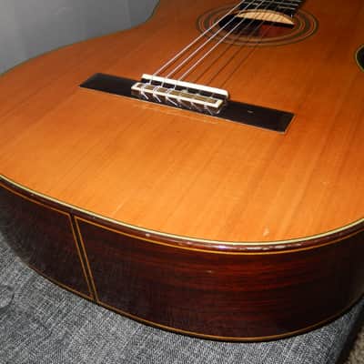 MADE IN 1984 - TAKAMINE 10 - ROBERT BOUCHET STYLE - CLASSICAL GRAND CONCERT GUITAR - CEDAR/INDIAN ROSEWOOD image 8