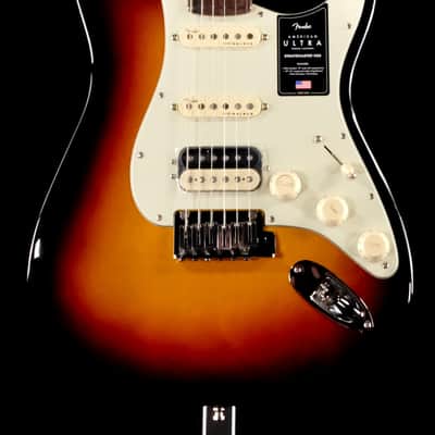 Fender American Ultra Stratocaster HSS - Ultraburst with Rosewood Fingerboard image 2