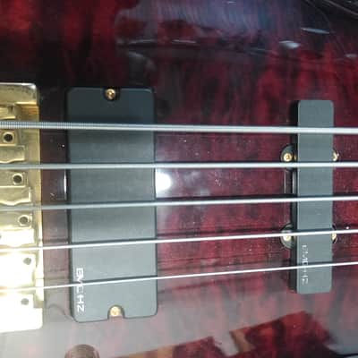 Spector 5 String Bass ? Burgundy image 3
