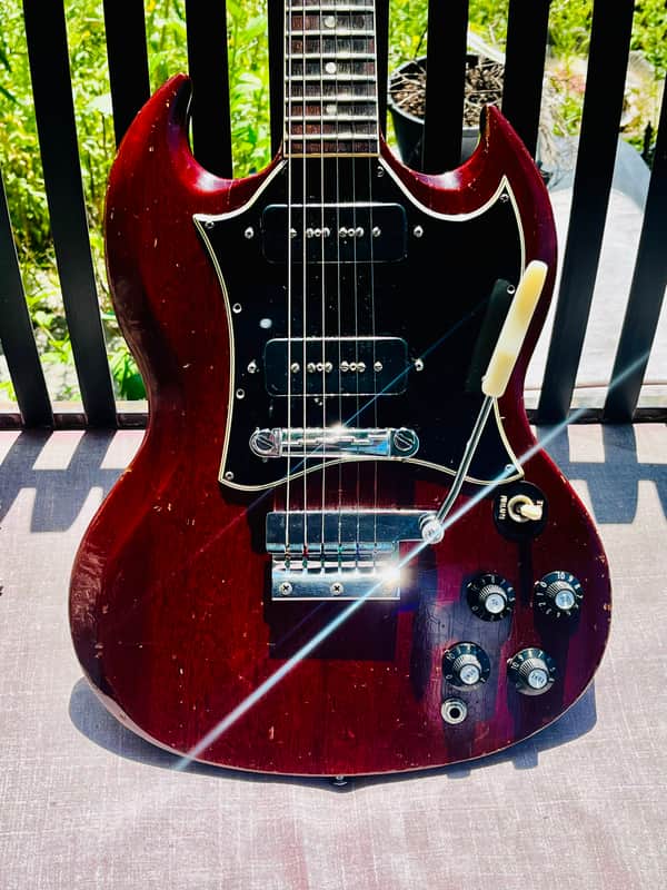 Pete Townshend Who 1968 SG Special Smashed Boston 1971 Bild 1