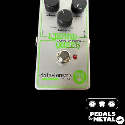 Electro-Harmonix / JHS Nano Lizard Queen Octave Fuzz 2023 - Present - Silver / Green X14620 image 2