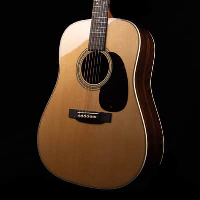 Martin D-28 Standard Natural Acoustic Guitar with Case image 5