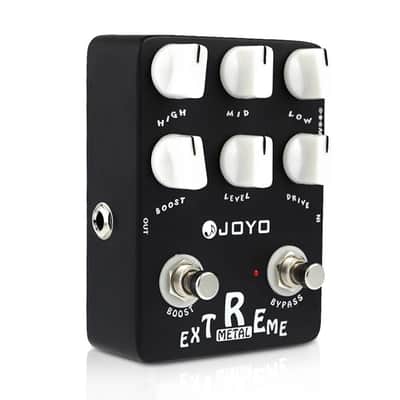 Joyo JF-17 Extreme Metal Guitar Pedal 3 Band EQ Low-Mid-High Gain Boost Distortion image 1