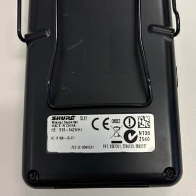 Shure SLX1 Wireless Bodypack Transmitter - Black image 4