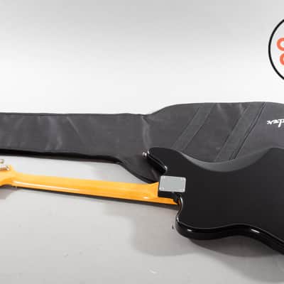 2022 Fender Japan FSR Traditional 60s Jaguar – Black w/ Gold Anodized Guard (Ishibashi Exclusive) image 6