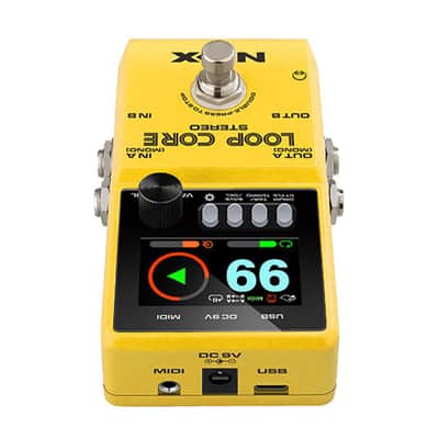 NUX Loop Core Stereo Looper Pedal w/ MIDI and Drum Patterns image 2