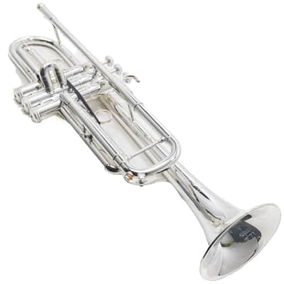 S.E. Shires Q10RS Q-Series Professional Bb Trumpet in Silver Plate SN Q33774 image 11