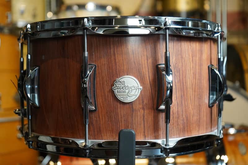 Doc Sweeney Drums Stave Series Bubinga Snare Drum - 14x7.5 - Satin Natural image 1