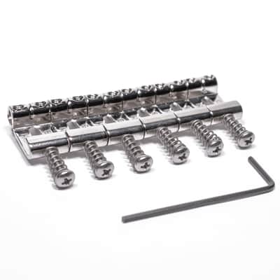 Genuine Highwood Contoured Saddles, Set of 6, 2-1/16" modern spacing, Nickel