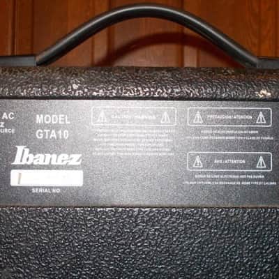 Ibanez GTA10 Combo Amp W/3 Band EQ   *Make An Offer I'm Easy!* image 4