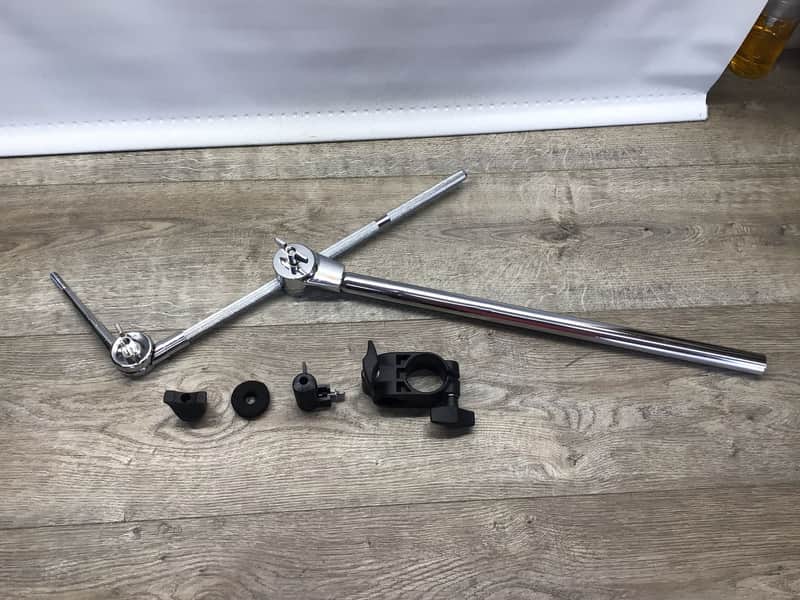 Alesis Cymbal Boom w/ Roland MDH-6U Rack Mount, Anti Spin, Felt & Wing Nut image 1