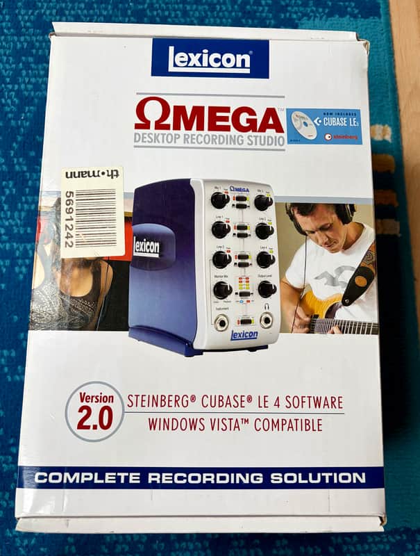 Lexicon Omega 8x4x2 Desktop Recording Studio dbx image 1