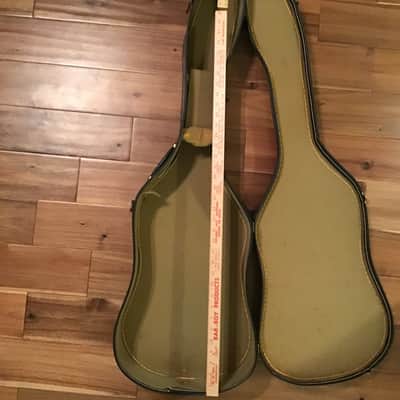 Unknown Vintage Chipboard Electric Guitar Hard Case 1970s Black image 13