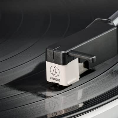 Audio-Technica AT-LP60XBT-BK Fully Automatic Wireless Belt-Drive Turntable Bundle with ATN3600LC Replacement Stylus image 6