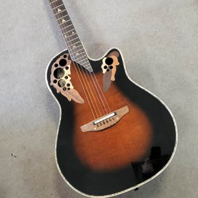 Ovation NATURE series, limited edition, like Elite Custom NNS778-9 1996 Sunburst image 4