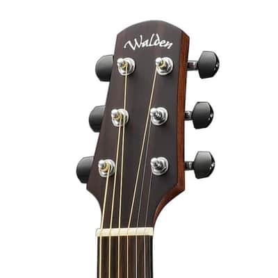 Walden D803E Natura All-Solid Sitka Ovangkol Dreadnought Acoustic-Electric - Satin Natural image 3