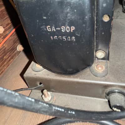 Gibson GA-90P Vintage Tube Combo Amp + Custom Flight Case image 12