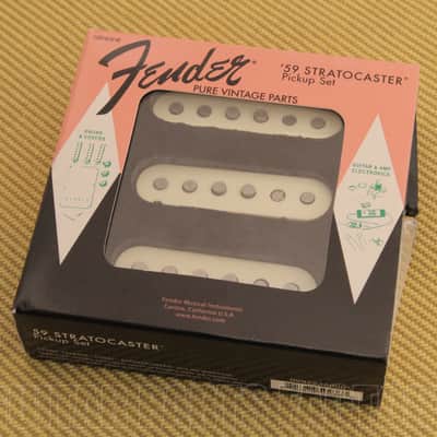 Fender 099-2236-000 Pure Vintage '59 Stratocaster Pickup Set | Reverb
