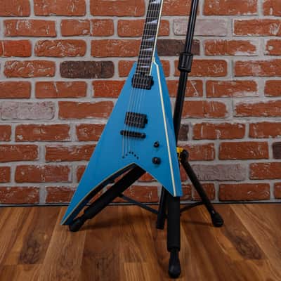 Jackson USA Custom Shop RR1 Rhoads Slab Top Blue Frost Nitro Relic Studio 2025 w/OHSC image 5