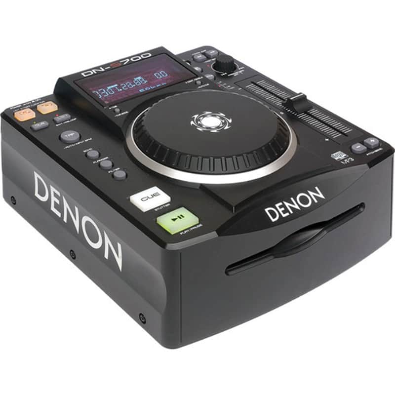 Denon DJ DN-S700 Compact Tabletop CD/MP3 Disc Player with Vinyl-Style Jog (MINT) image 1