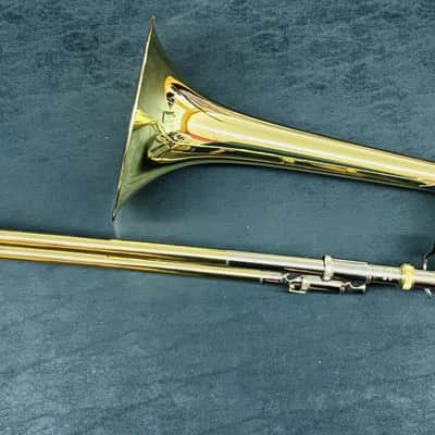 C-STOCK Bach Stradivarius 42BO Professional Trombone Yellow Bell image 15