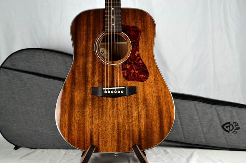Guild D-120 Dreadnought Acoustic with Guild Soft Case - Natural Gloss image 1
