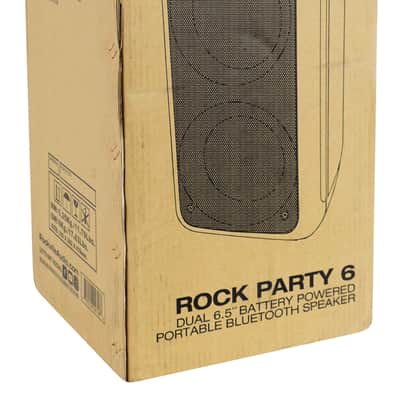 Rockville ROCK PARTY 6 Dual 6.5" Battery Powered Home/Portable Bluetooth Speaker image 9