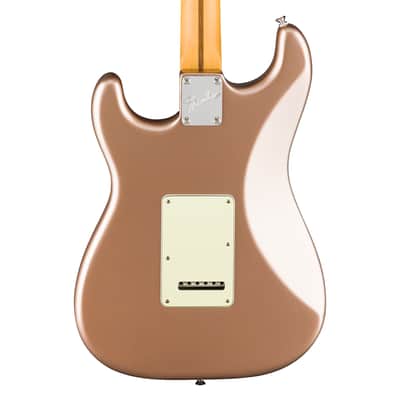 Used Fender American Professional Classic Stratocaster - Faded Firemist Gold image 7