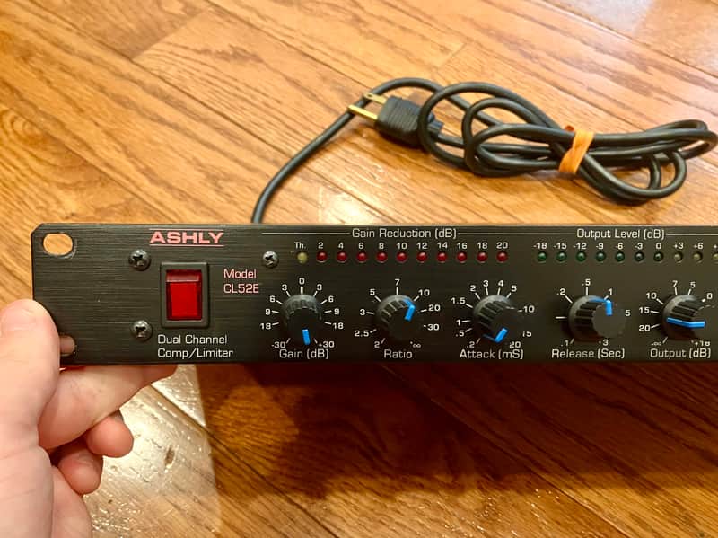 Ashly CL52E 90s Analog Stereo Compressor/Limiter (FULLY TESTED) image 1