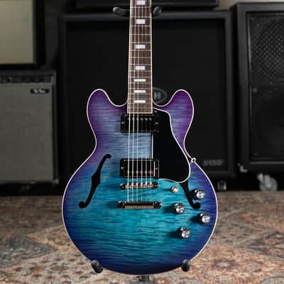 Gibson ES-339 Figured Semi-Hollow Electric Guitar - Blueberry Burst with Hardshell Case image 4
