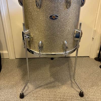 Slingerland 1970s Bop Kit 12 14 18 - Silver Sparkle image 4