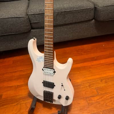Harley Benton Dullahan-FT 24 progressive series shell pink satin image 1