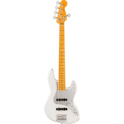 Fender American Ultra II Jazz Bass V MN Avalanche - 5-String Electric Bass image 1