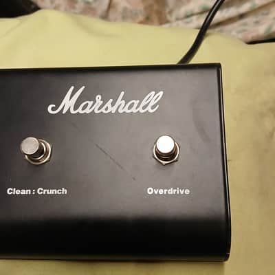 Marshall PEDL-90010 2-Button FX Amp Footswitch 2010s - Black image 1
