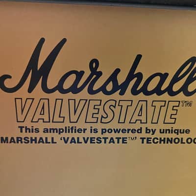 Marshall Valvestate 20 Model 8020 2-Channel 20-Watt 1x10" Guitar Combo 1991 - 1998 - Black image 4