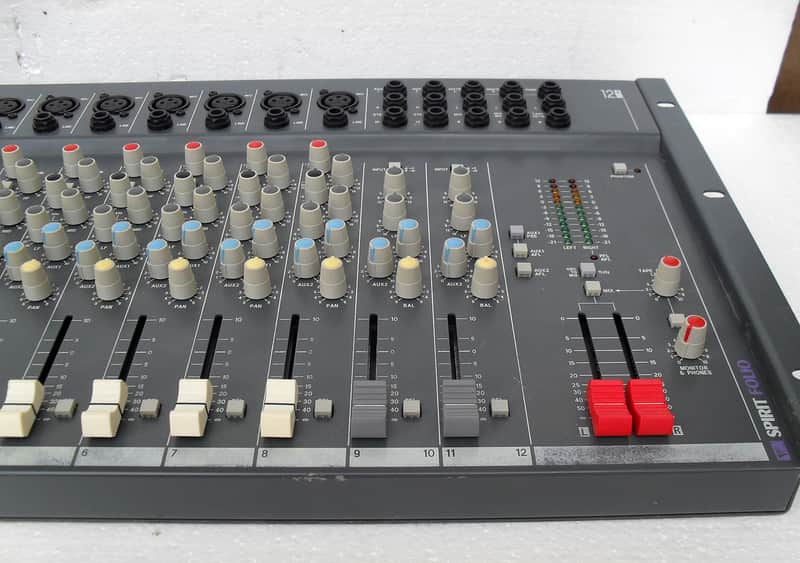 Soundcraft Spirit Folio 12/2 12 Channel Analog Mixer, w/ | Reverb Soundcraft Spirit Folio 12/2 12 Channel Analog Mixer, w/ | Reverb