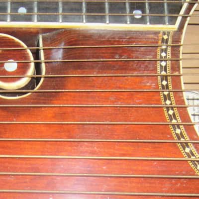 Gibson Model U Harp-Guitar 1916 Cherry Sunburst Kalamazoo, Michigan USA image 12