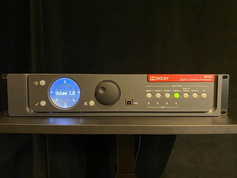 Dolby CP750 Surround Sound Processor 2010s Gray image 1