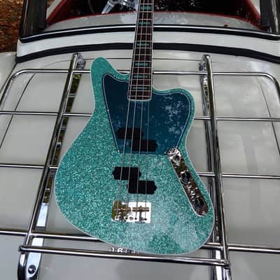 Patrick Robert model Lady Océane Bass 2017 Turquoise Sparkle image 3