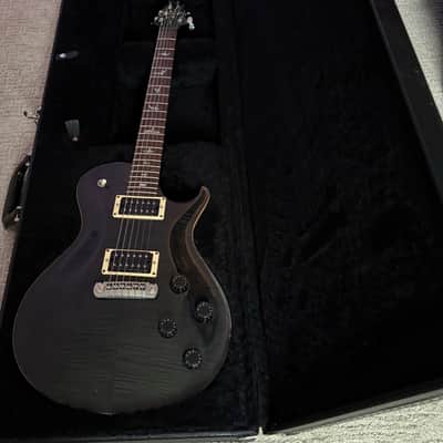 PRS SC-250 Singlecut – USA Core (2007) – Charcoal / Black Flame Top image 3