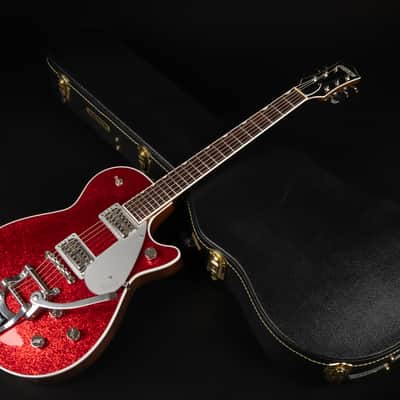 2019 Gretsch G6129T Players Edition Duo Jet FT - Red Sparkle | Japan Single Cutaway Filter'Tron Pickups Locking Tuner Bigsby | OHSC image 24