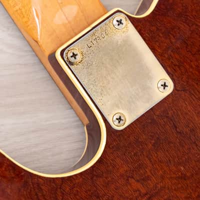 1984 Tokai Breezysound TTE60 TM T-Style Custom Vintage Guitar Tortoiseshell Mahogany w/ Tweed Case image 16