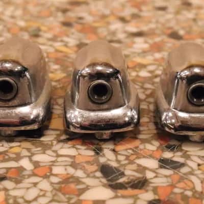 Slingerland Chrome Sound King Small Drum Lugs 3pk Vintage 1970's 1.5" image 4