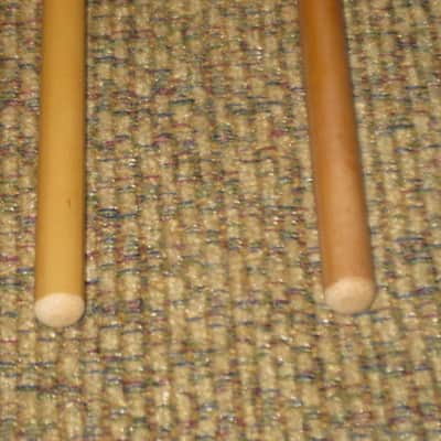 ONE pair new old stock (with packaging) Innovative Percussion James Ross IP906 BRILLIANT XYLOPHONE / GLOCKENSPIEL / BELL Mallets, 1 and 1/8" Black Round Ball (head), Rattan Handle -- BRILLIANT for bright cutting tone, sound, response (from 2019) image 14
