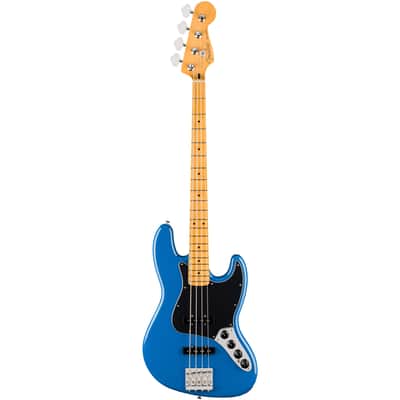 Player II Modified Active Jazz Bass Maple Electric Blue Fender image 3