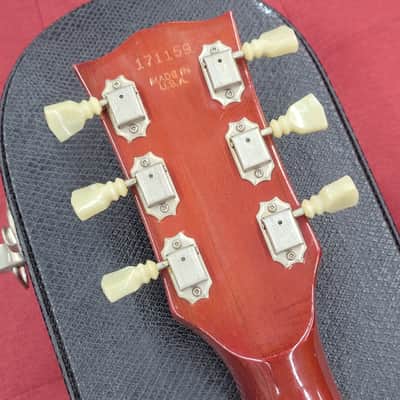 Gibson Les Paul Deluxe with Case 1973 - Cherry Sunburst image 15