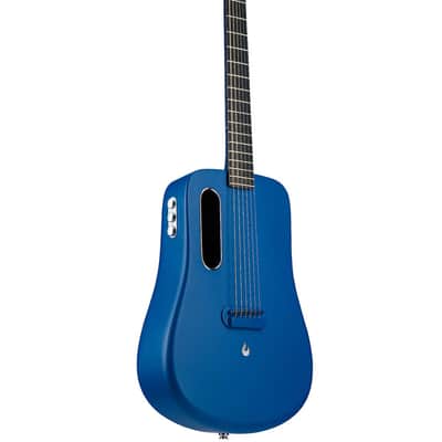 LAVA ME 2 AirSonic carbon fiber freeboost acoustic electric Guitar Blue image 2