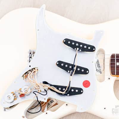 2012 Fender American Vintage ‘62 Stratocaster Olympic White 100% Original w/ Case, Hangtags image 19