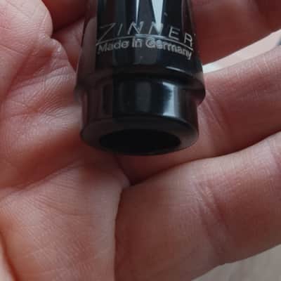 Zinner hard rubber vintage soprano saxophone mouthpiece. image 4